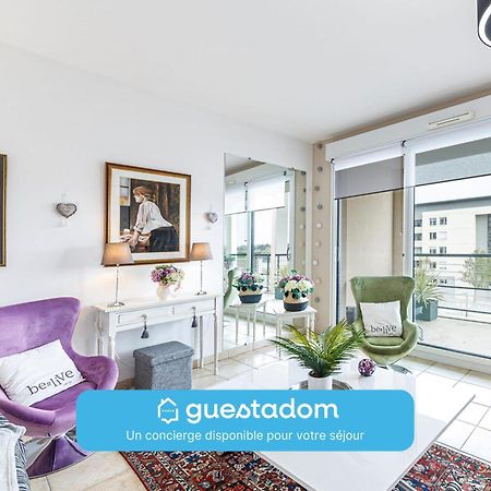 Apartamento L'Aragon Wifi Balcon Vue La Maine Angers Exterior foto