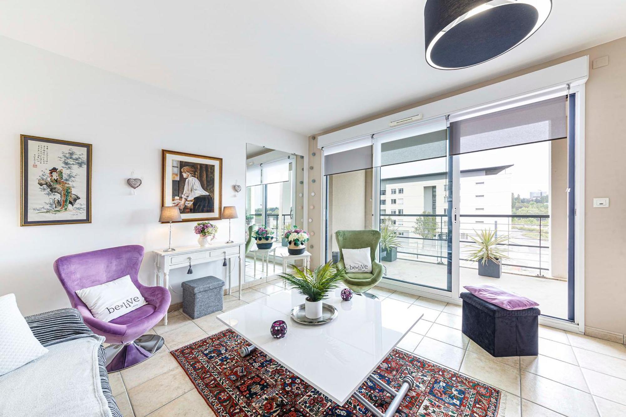 Apartamento L'Aragon Wifi Balcon Vue La Maine Angers Exterior foto